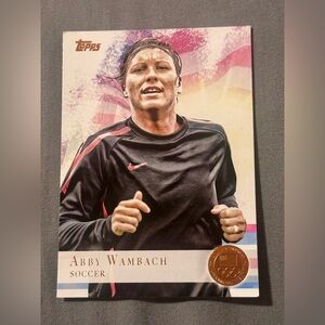 2012 Abby Wambach Topps Card